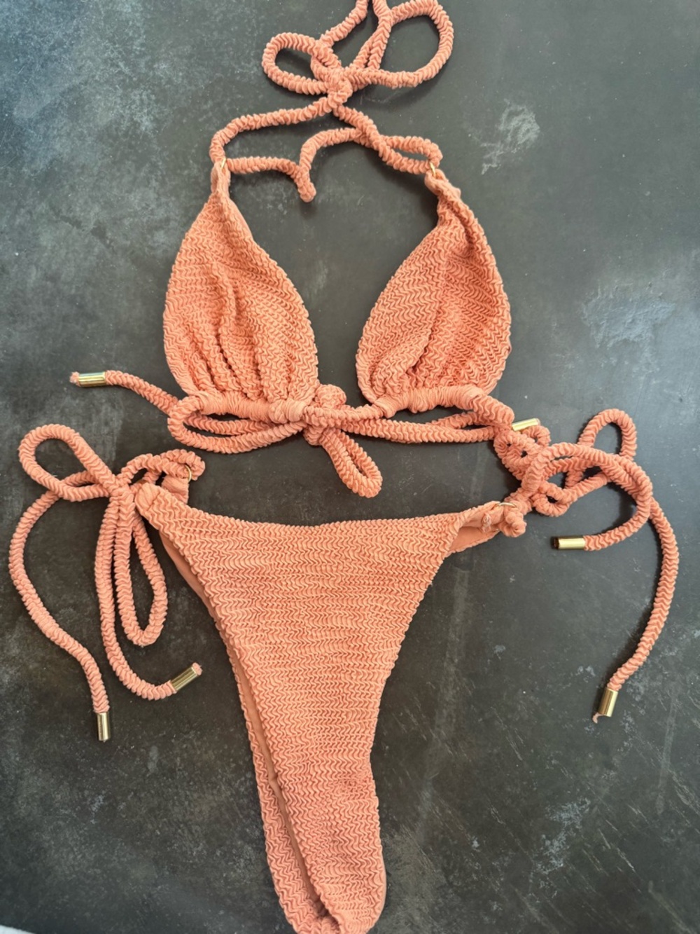 Monday Swimwear Crinkle Bikini